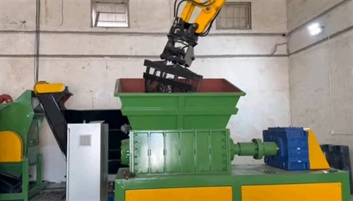Commissioning Site For The Model 800 Fully Automatic Copper Granulator (dual-...